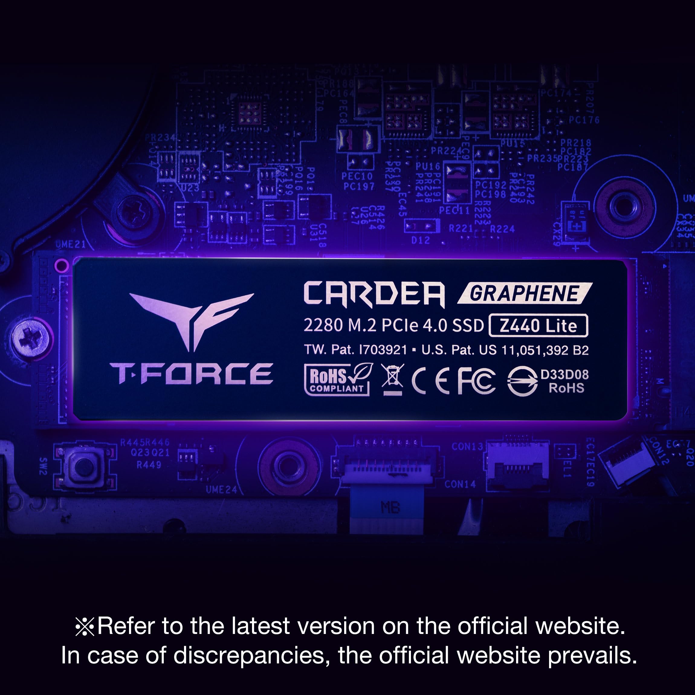 Amazon | Team T-FORCE Z440 Lite 1TB TLC NAND NVMe PCIe 4.0 Gen4x4